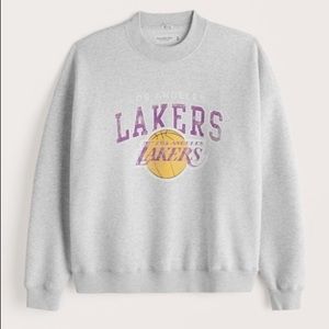 HOT 🔥 Brand 🆕 Los Angeles Lakers Crew Sweatshirt🔥